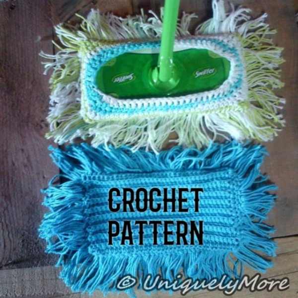 Crochet Pattern,Floor Duster Cover,Mop Cover, Reusable Floor Duster Cover,Reusable Duster Cover,Reusable Mop Cover,Broom,Reusable Cleaning