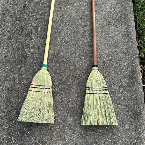 Natural kiddie broom