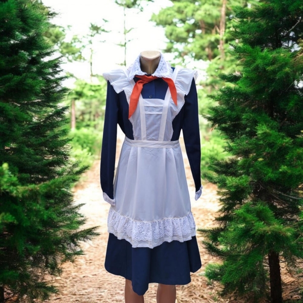 Vintage School Uniform, Soviet Student Uniform, I Dress School Uniform, Pioneer Tie, Vintage Fashion, Back to School
