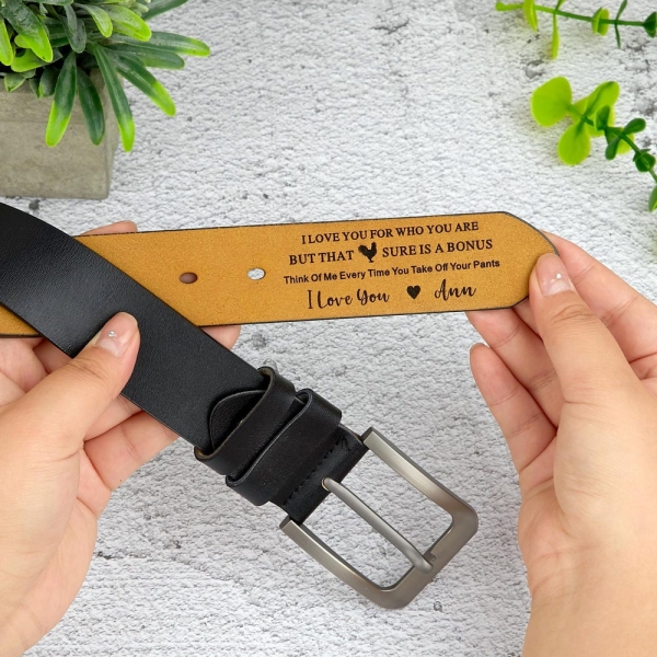 Custom Handmade Leather Belt,Engraved Leather Belt,Genuine Leather, Unique Gift for Husband, Christmas gifts,Men's belt,Father's Day Gift