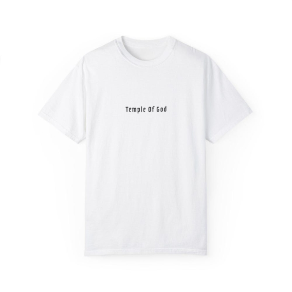 Christian Garment-Dyed T-shirt 'Temple of God' Corinthians