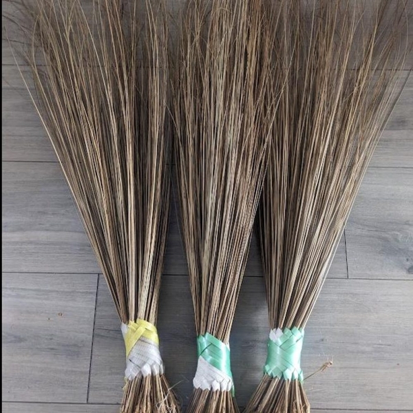Natural Handmade broom Igbale Aziza from West Africa Home Cleaner