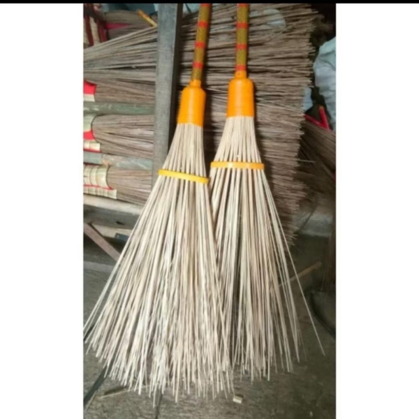 BUY 1 GET 2 Palm Leaf Stick Broom