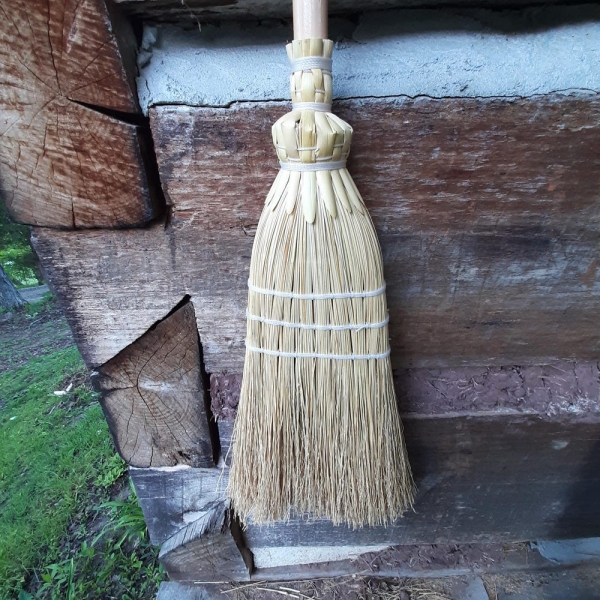 Braided Shaker sweeping broom.