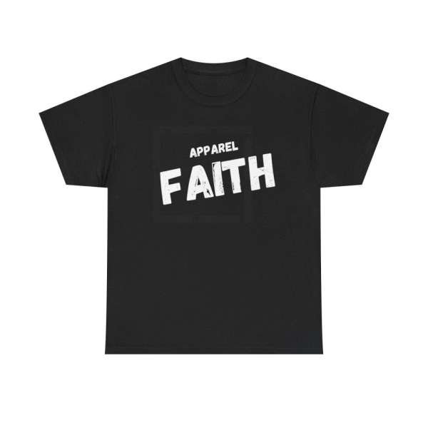 Unisex Heavy Cotton Tee - 'FAITH' Inspirational Shirt