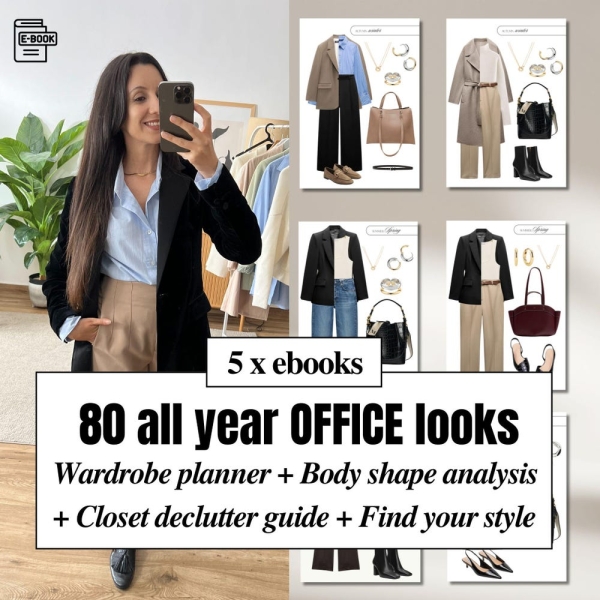80 Business Outfit Ideas for Women | Office Looks Capsule Wardrobe | Workwear Style Guide PDF so you can look elegant at work