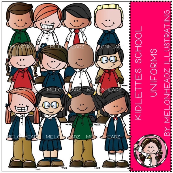 School Uniforms clip art - Kidlettes
